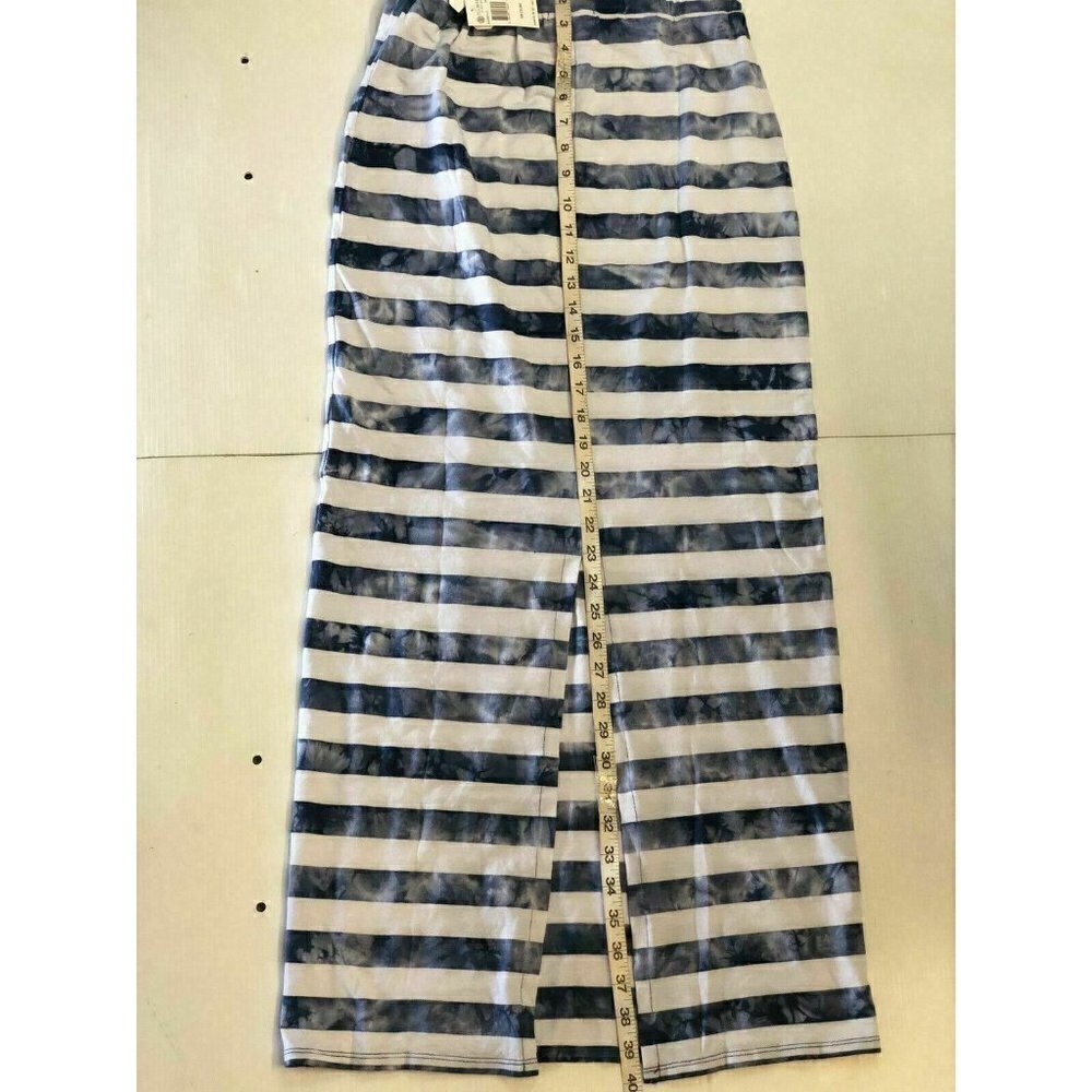 Element Women's Cotton Blend Beach Casual Florence Tie Dye Striped Maxi Skirt - Picture 4 of 12